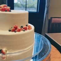 当日のケーキはイメージ通りで大満足