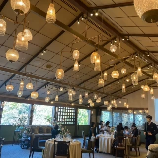 パゴダの会場は天井がきれいです
