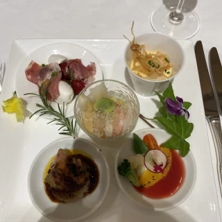 前菜です。