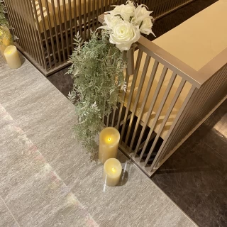 挙式会場の装花