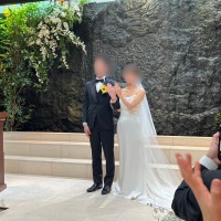 結婚指輪披露