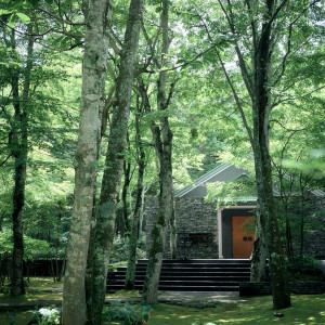 木々と苔が上品|651396さんの旧軽井沢KIKYOキュリオ・コレクションbyヒルトン(元:旧軽井沢ホテル)の写真(1874162)