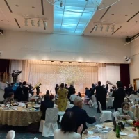 会場全体です