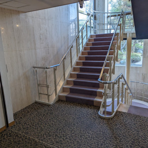 ひろい階段|651597さんのホテル武志山荘の写真(1756163)
