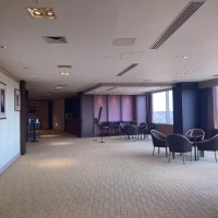 披露宴会場につながるロビー