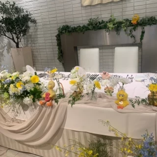 メインテーブル