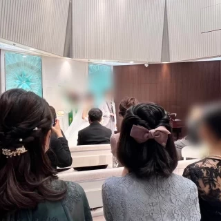 挙式時の様子