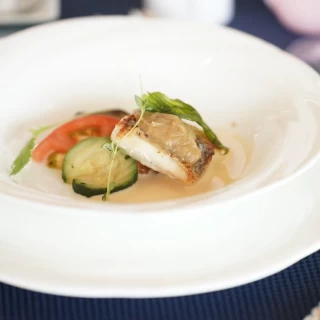 お魚料理で、柔らかかったです