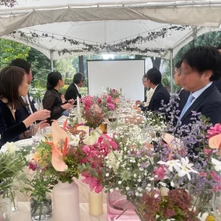 挙式も披露宴会場も同じガーデンで行いました