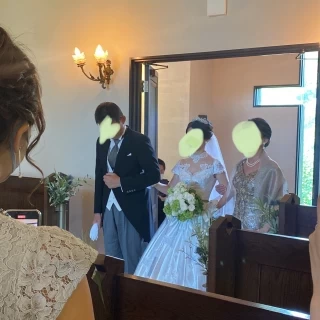 新婦入場