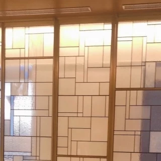 チャペルの窓ガラス