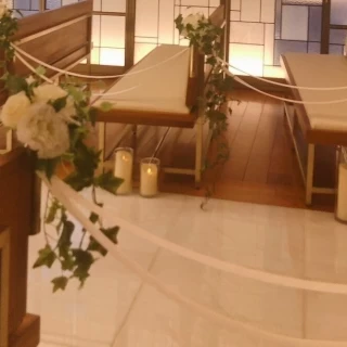 挙式会場飾り