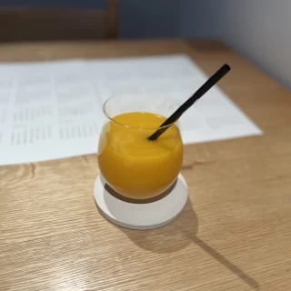 産地にこだわったジュースがとても美味しかった。