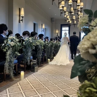 中の挙式会場です！
