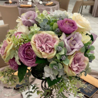 テーブルの装花
