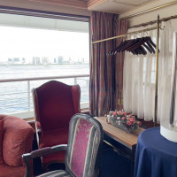 新郎新婦の控え室