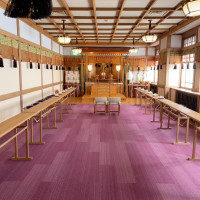 館内の神殿