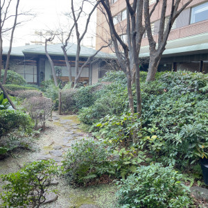 5階の日本料亭の脇にあるお庭で和装のお写真が撮れます。|652905さんのロイヤルパークホテルの写真(1736893)