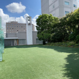 チャペル前のガーデン|652905さんの浦安ブライトンホテル東京ベイの写真(2414395)