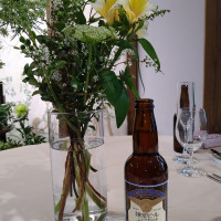 素敵なお花と鎌倉ビール。
鎌倉ビールも2種類ありました。