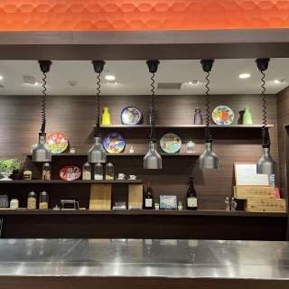 キッチンが披露宴会場についているので、出来立てをいただけます