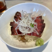 オリジナルで追加したローストビーフ丼