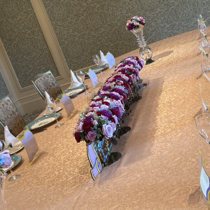 テーブル装花|653322さんの東京ディズニーシー・ホテルミラコスタ(R)の写真(1793549)