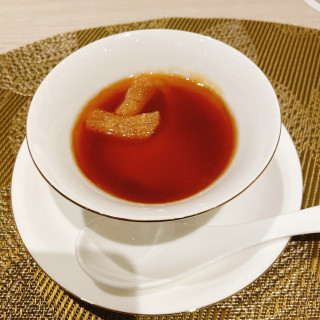 フカヒレと茸のスープ