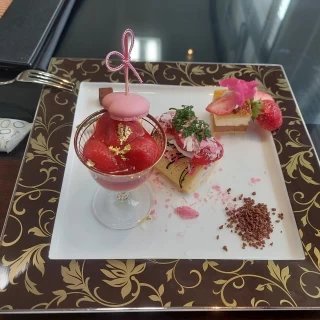 試食のスイーツです