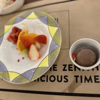 試食会での料理です（子供用）デザート