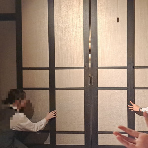 新郎新婦お色直し入場の扉|653416さんのTHE KAWABUN NAGOYA(ザ・カワブン・ナゴヤ)の写真(2528991)