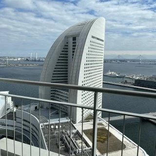 披露宴会場からの眺め