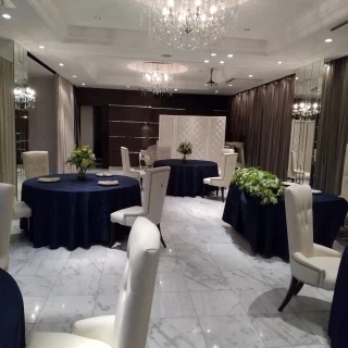 会食、披露宴会場