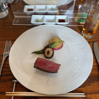 岡山和牛ロース肉のステーキ
