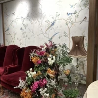 新郎新婦の周りのお花素敵でした！