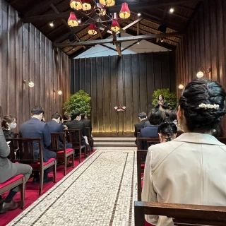 挙式会場の全体写真