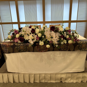 メインテーブル|653866さんの神田明神 明神会館の写真(1742363)