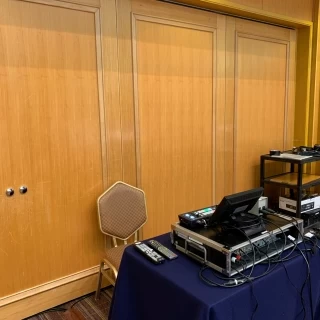 披露宴会場の設備