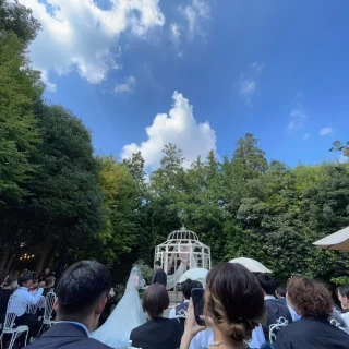 ガーデンウエディング　近くにららぽーと立飛があるけど大丈夫