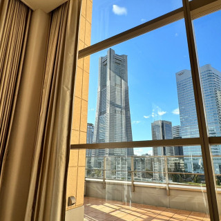 披露宴会場からの景色