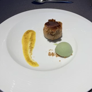 季節のデザートも美味しかったです。