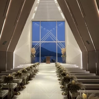桜島が綺麗に見えて華やかで素晴らしいです。