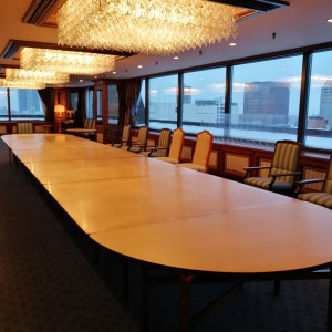 長テーブルな為、アットホームな雰囲気です。|654348さんの札幌グランドホテルの写真(1747327)