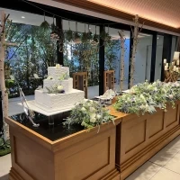 ケーキも間近で見れます。