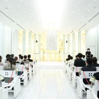 新郎新婦入場前の様子