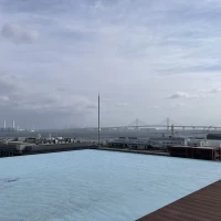 屋上から見える景色