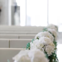 チャペルの装花