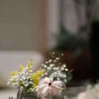 披露宴会場の装花