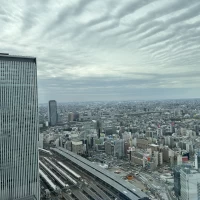 披露宴会場からの眺め