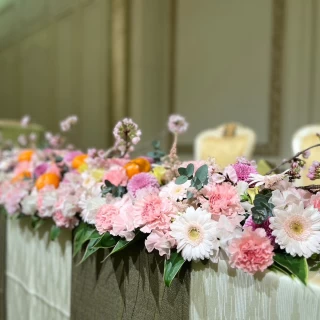 会場造花